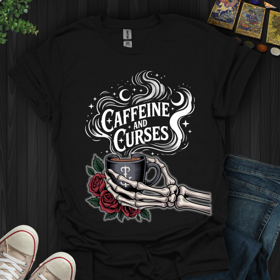 Caffeine and Curses T-Shirt
