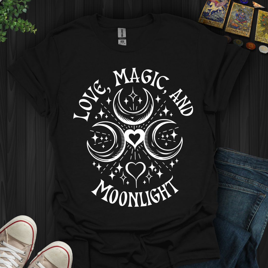 Love, Magic, and Moonlight T-Shirt