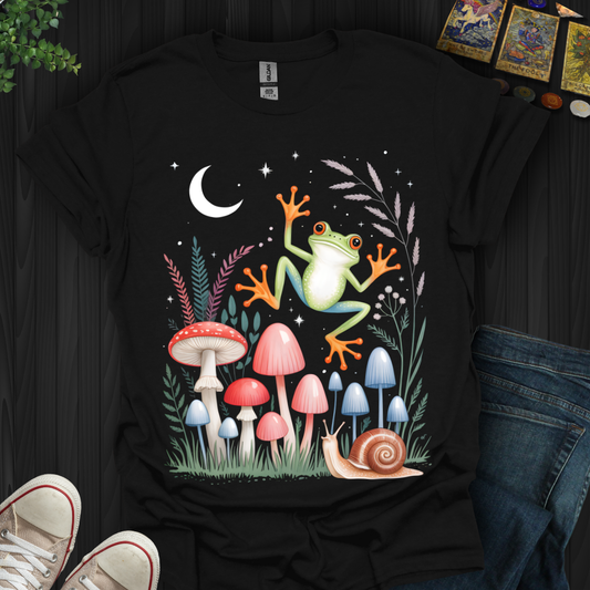 Frogs, Fungi & Good Vibes T-Shirt