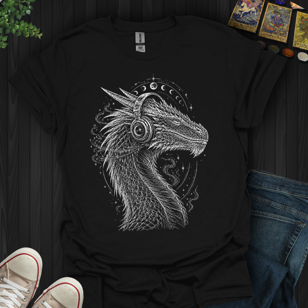 Headphones Dragon- T-Shirt