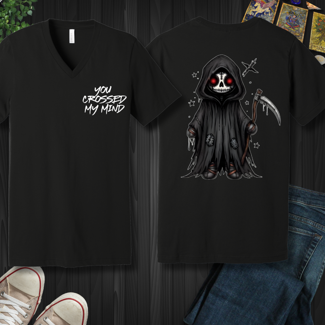 You Crossed My Mind V-Neck Tee