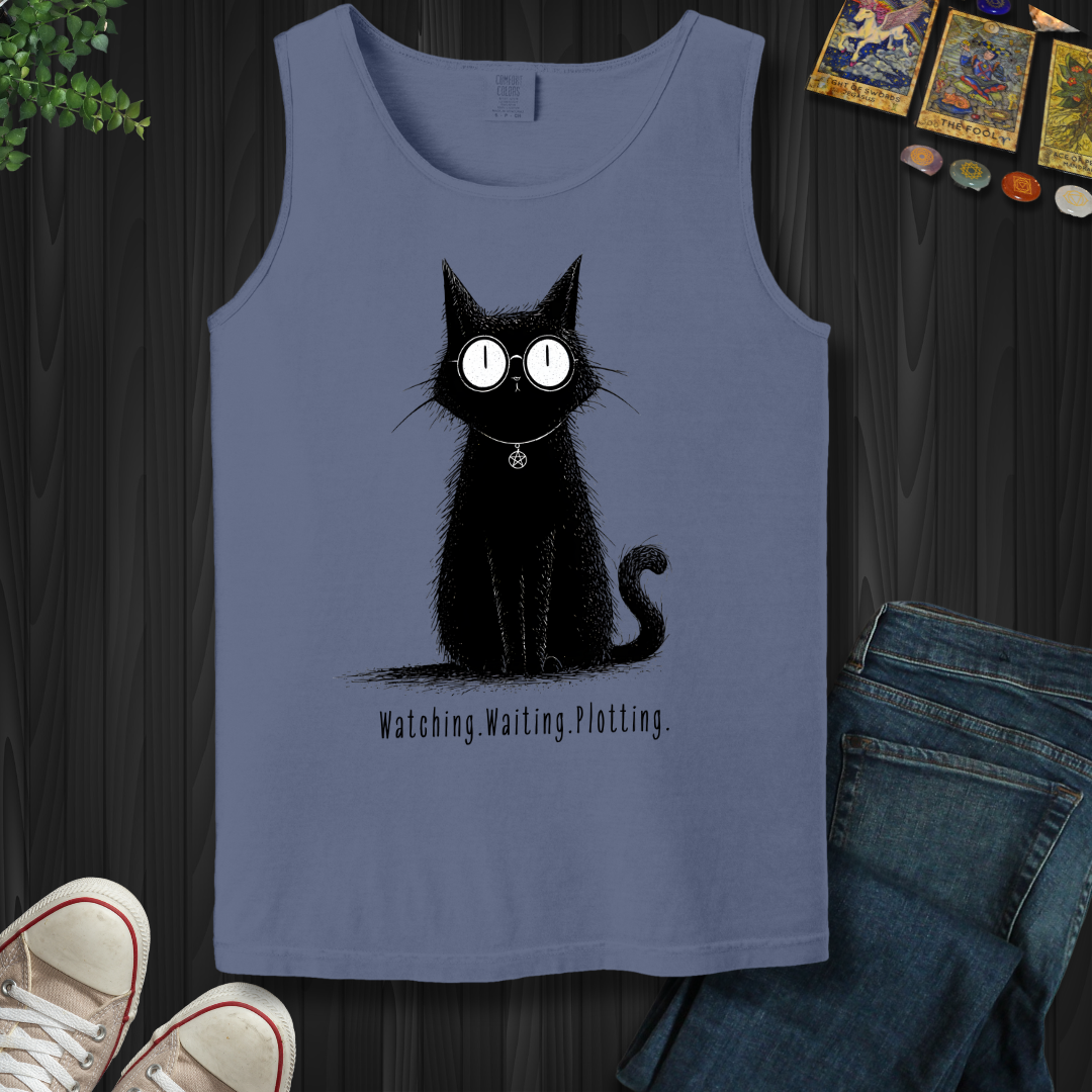 Watching. Waiting. Plotting Tank Top