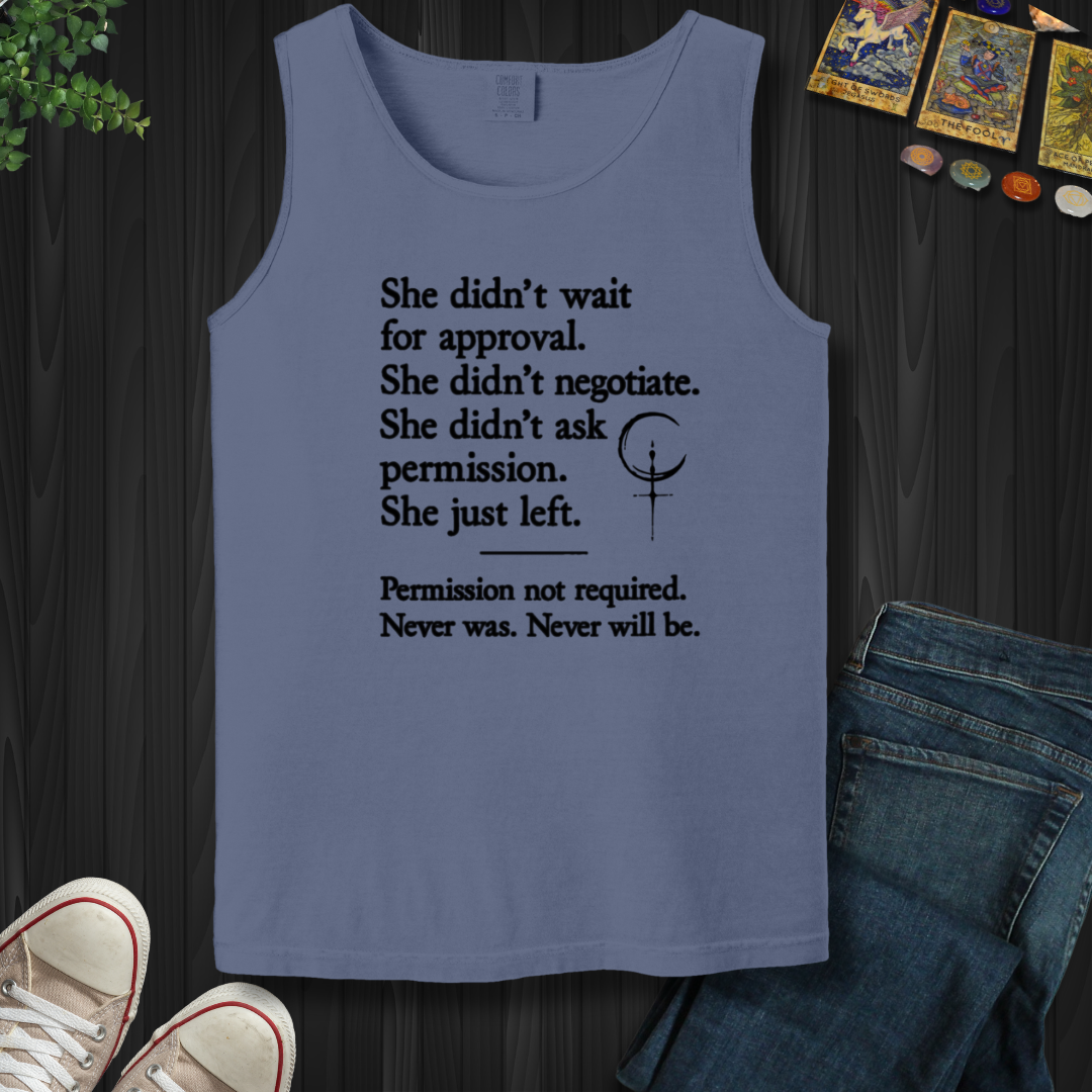 Permission Not Required Tank Top
