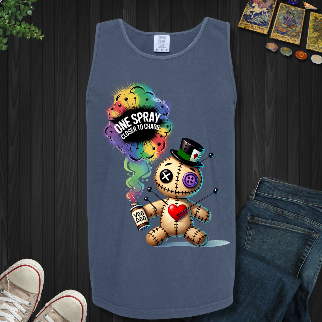 One Spray Closer To Chaos Tank Top