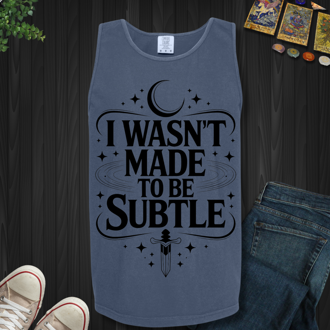 Not Subtle Tank Top