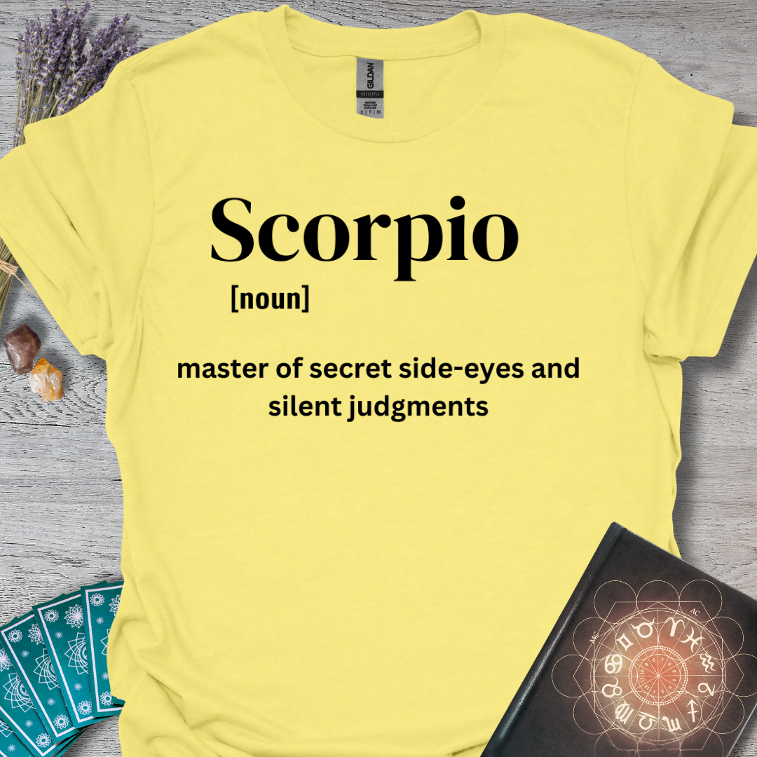 Scorpio Definition T-Shirt