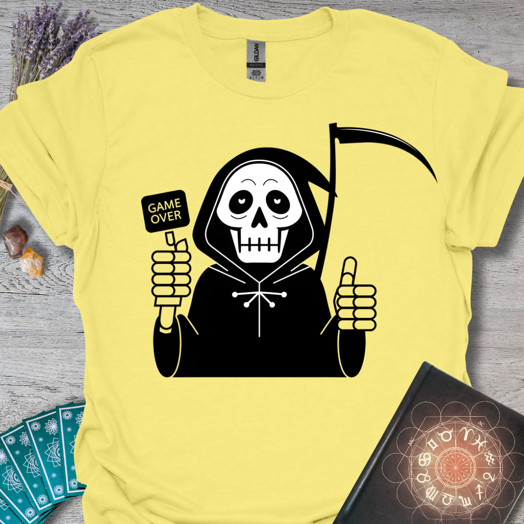 Grim Thumbs Up Game Over T-Shirt