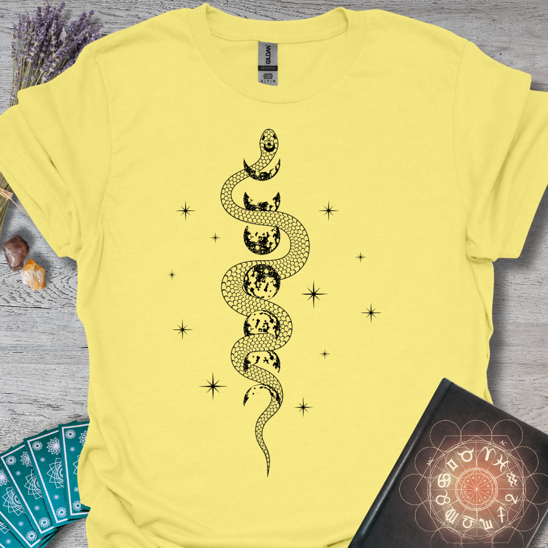 Moon Phase Snake T-Shirt