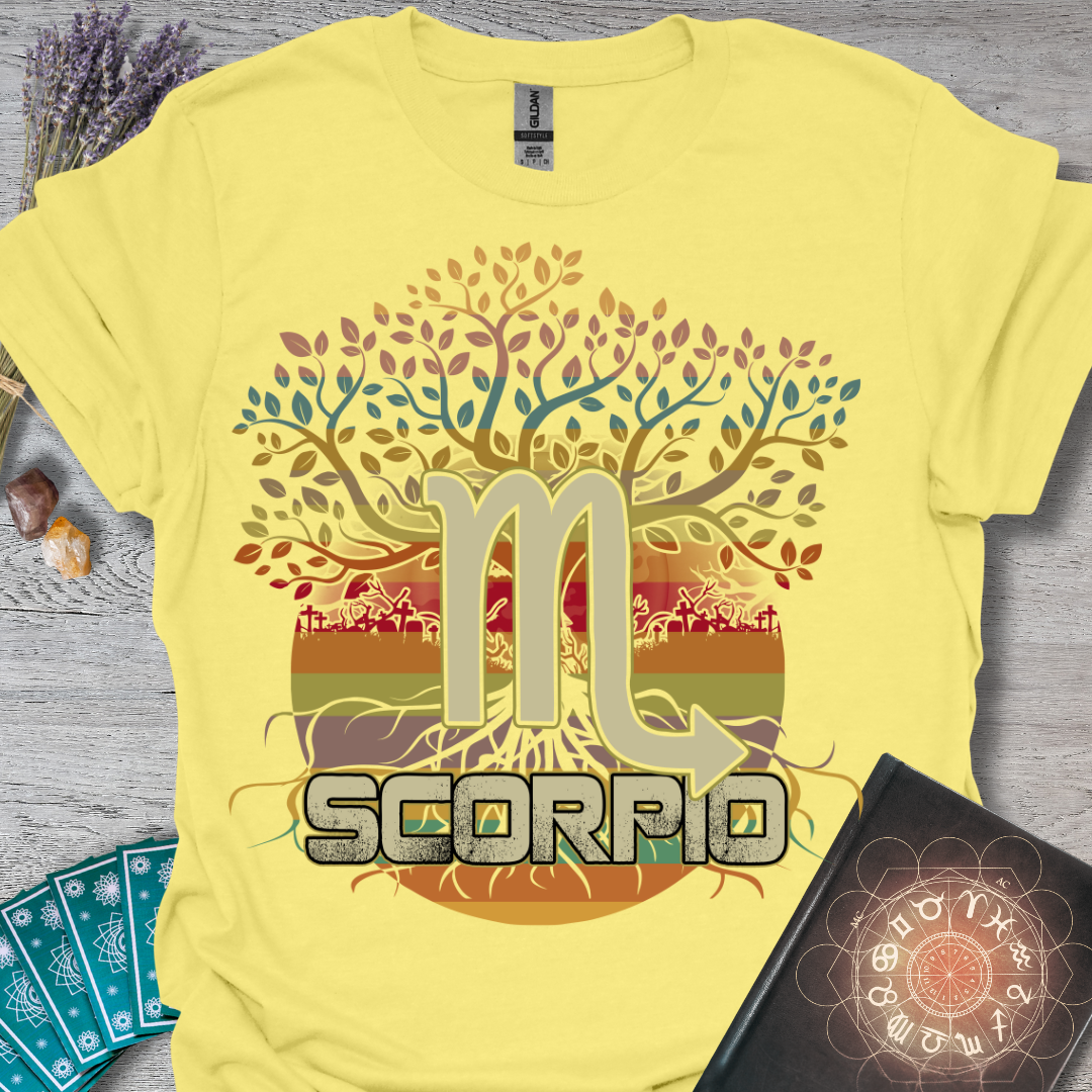 Scorpio Tree of Life T-Shirt