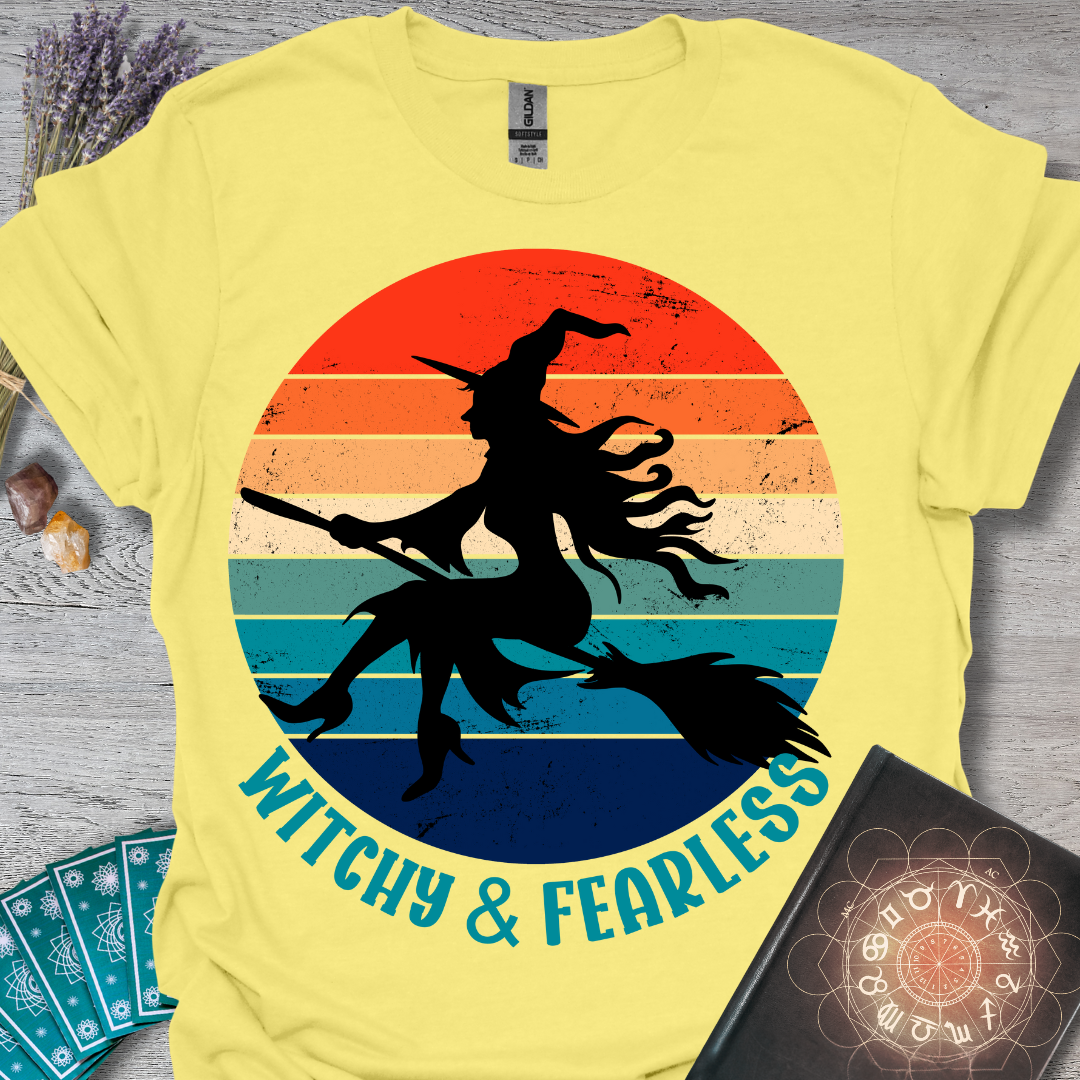 Retro Witchy & Fearless T-Shirt