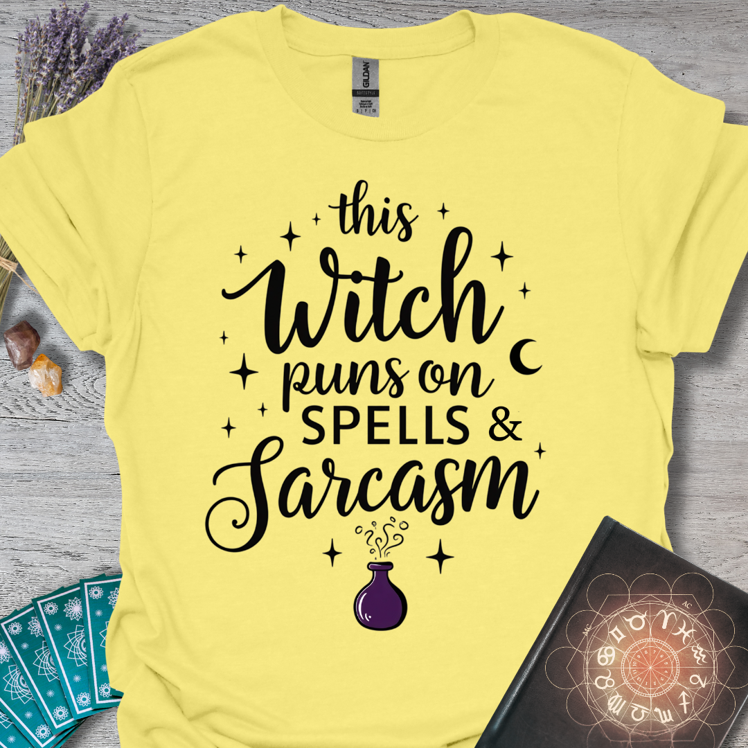Spells and Sarcasm T-Shirt