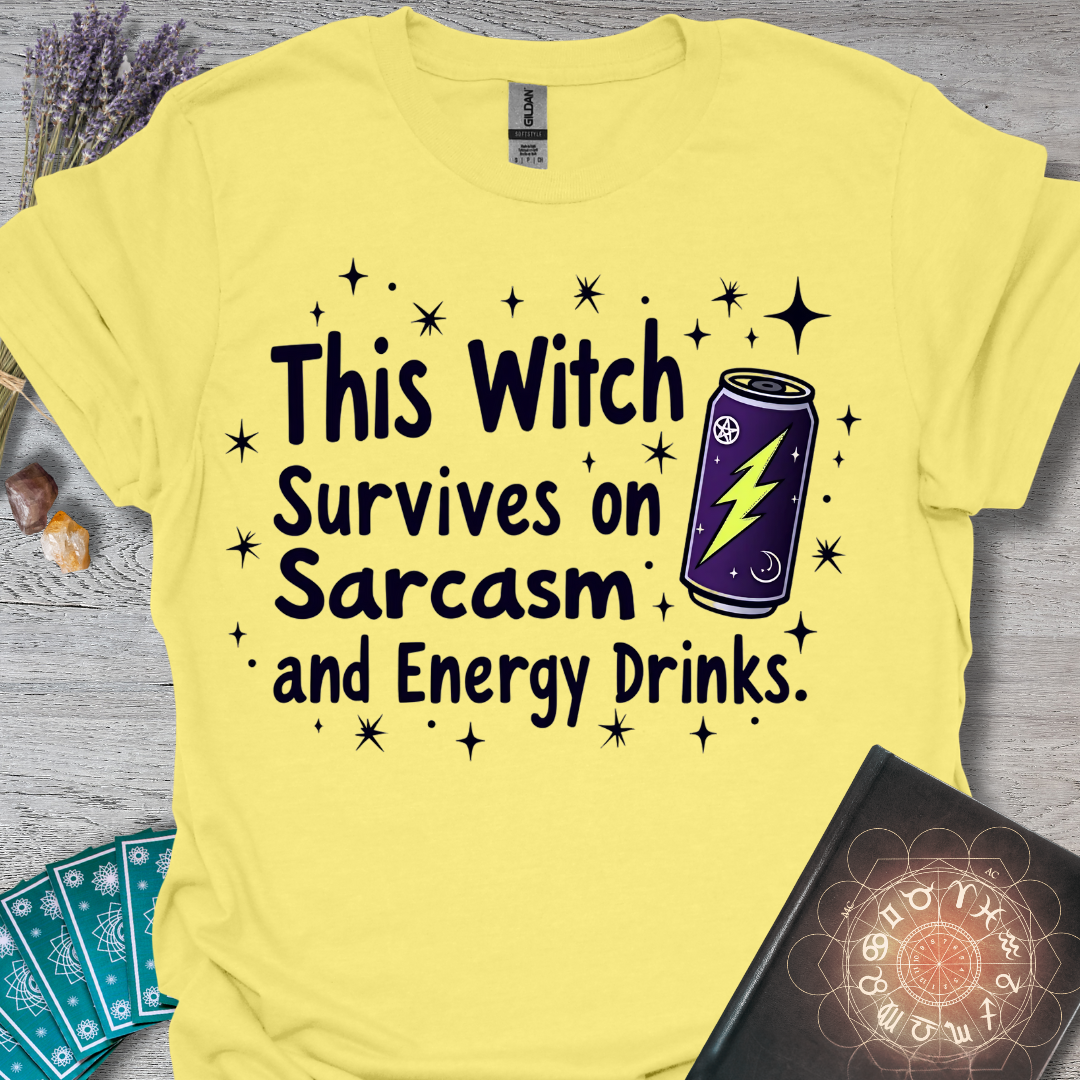 Sarcasm and Energy Witch T-Shirt