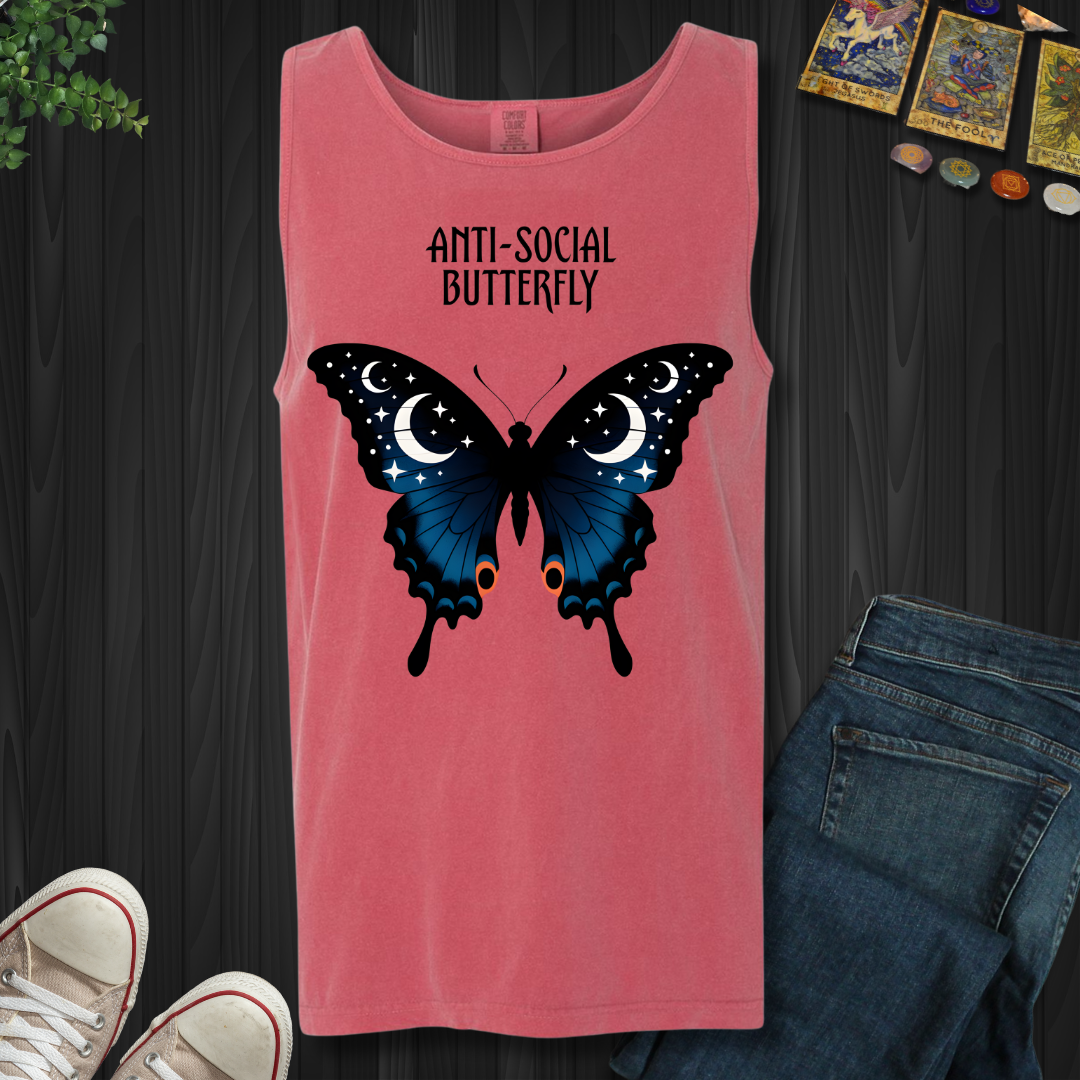 Anti-social Butterfly Tank Top