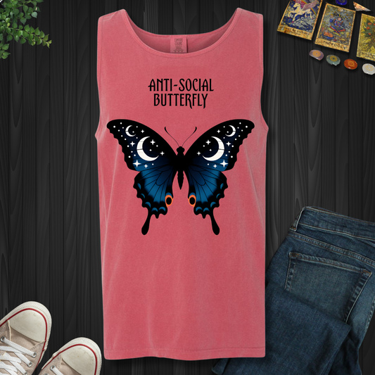 Anti-social Butterfly Tank Top