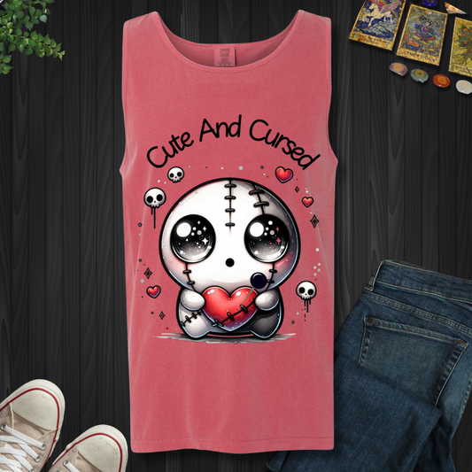 Cute And Cursed Tank Top