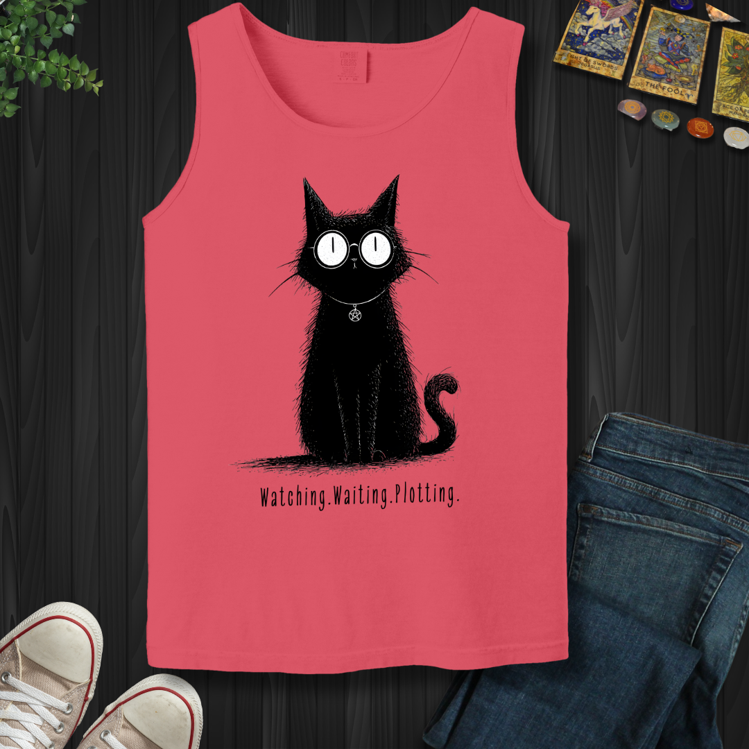 Watching. Waiting. Plotting Tank Top