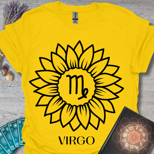 Virgo Sunflower T-Shirt