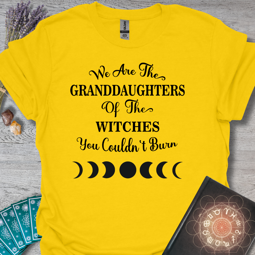 We Are The Granddaughters (black) T-Shirt