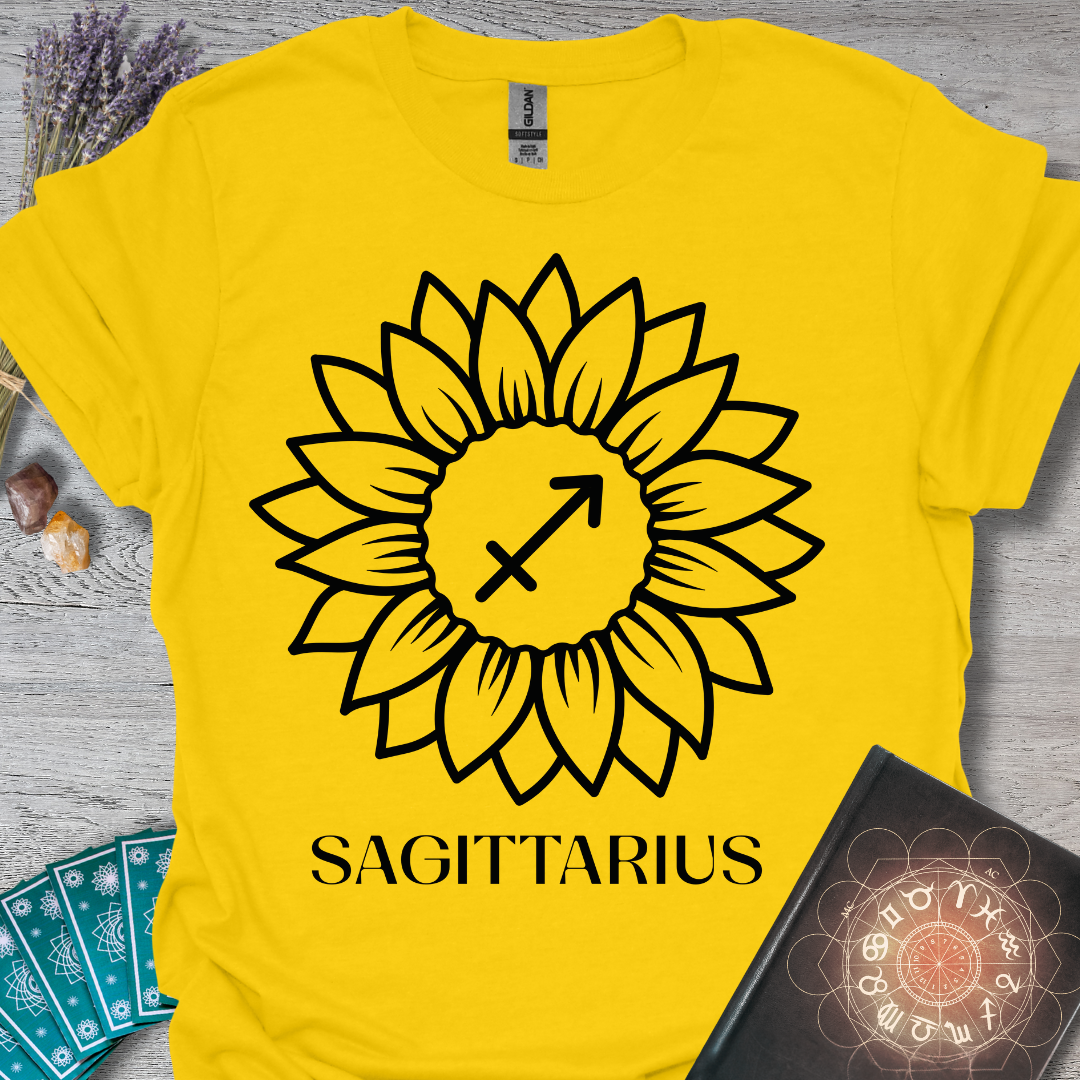 Sagittarius Sunflower T-Shirt