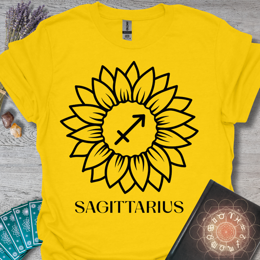 Sagittarius Sunflower T-Shirt