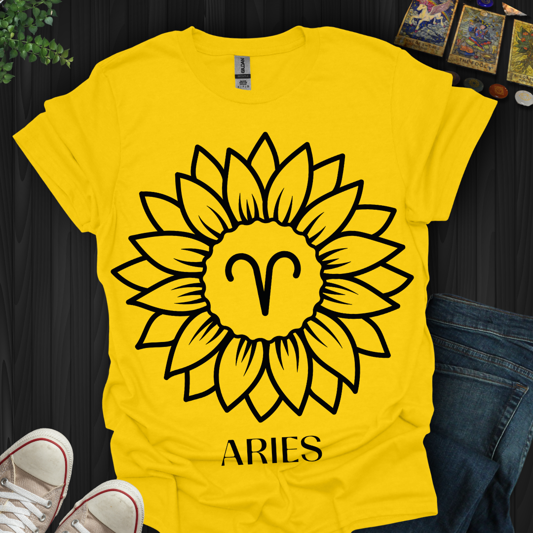 Aries Sunflower T-Shirt