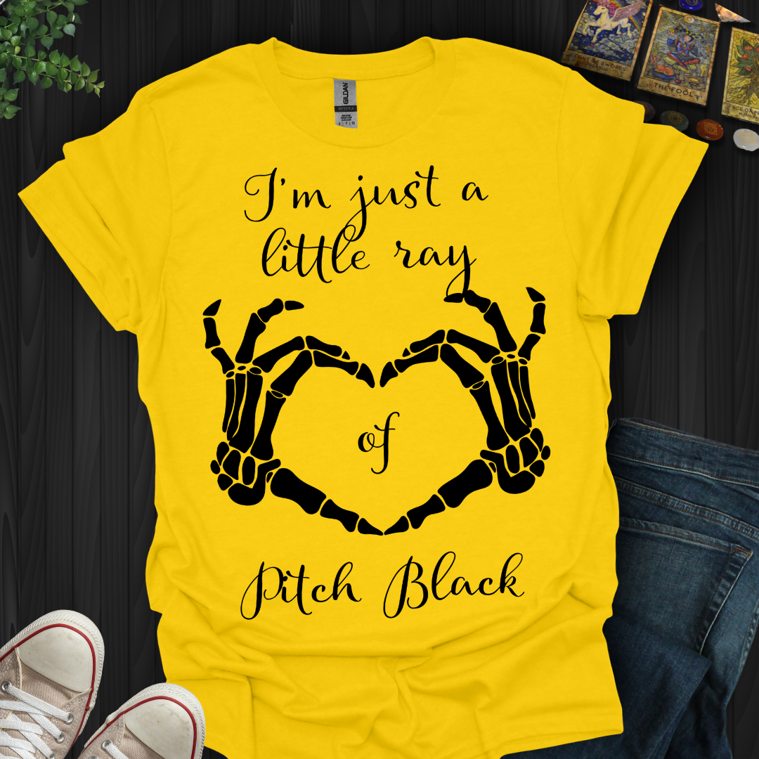 Little Ray Of Pitch Black (black) T-Shirt