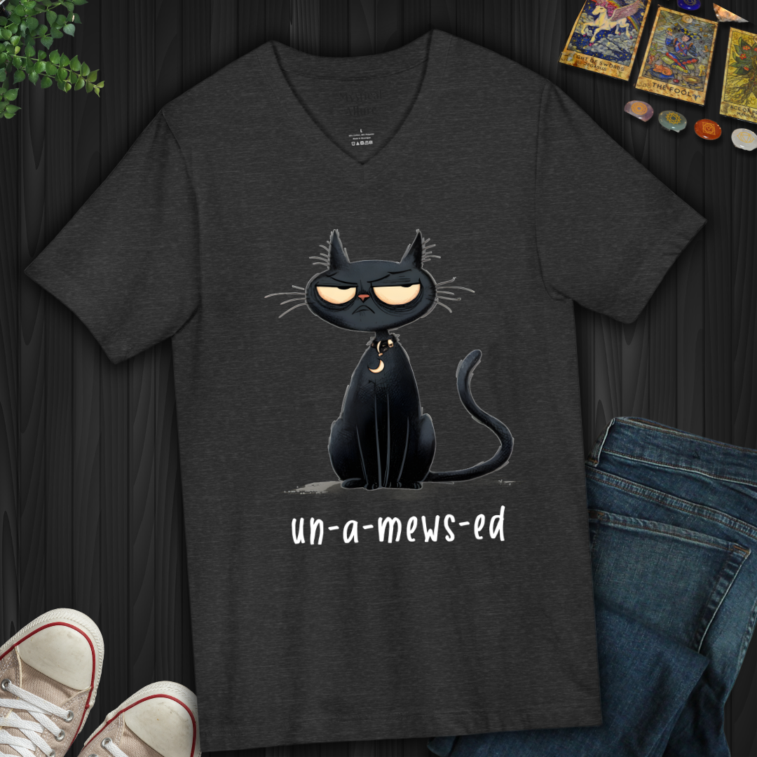 Un-a-mews-ed V-Neck Tee