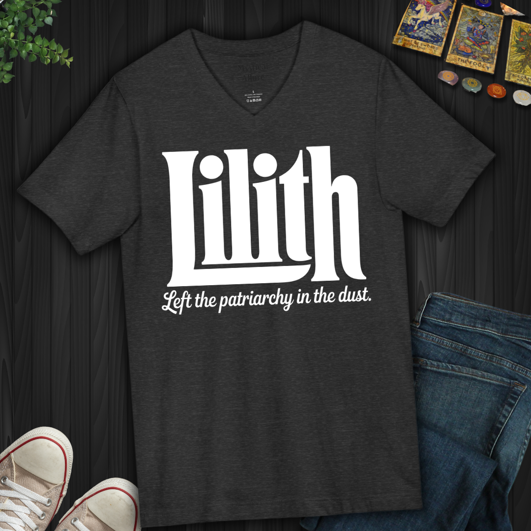 Left The Patriarchy In The Dust V-Neck