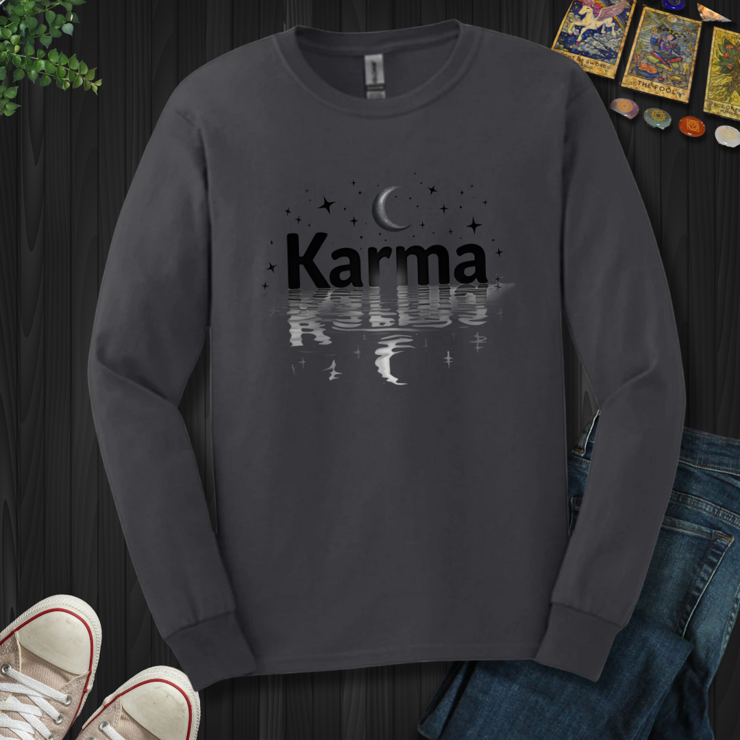 Reflective Karma Long Sleeve Tee