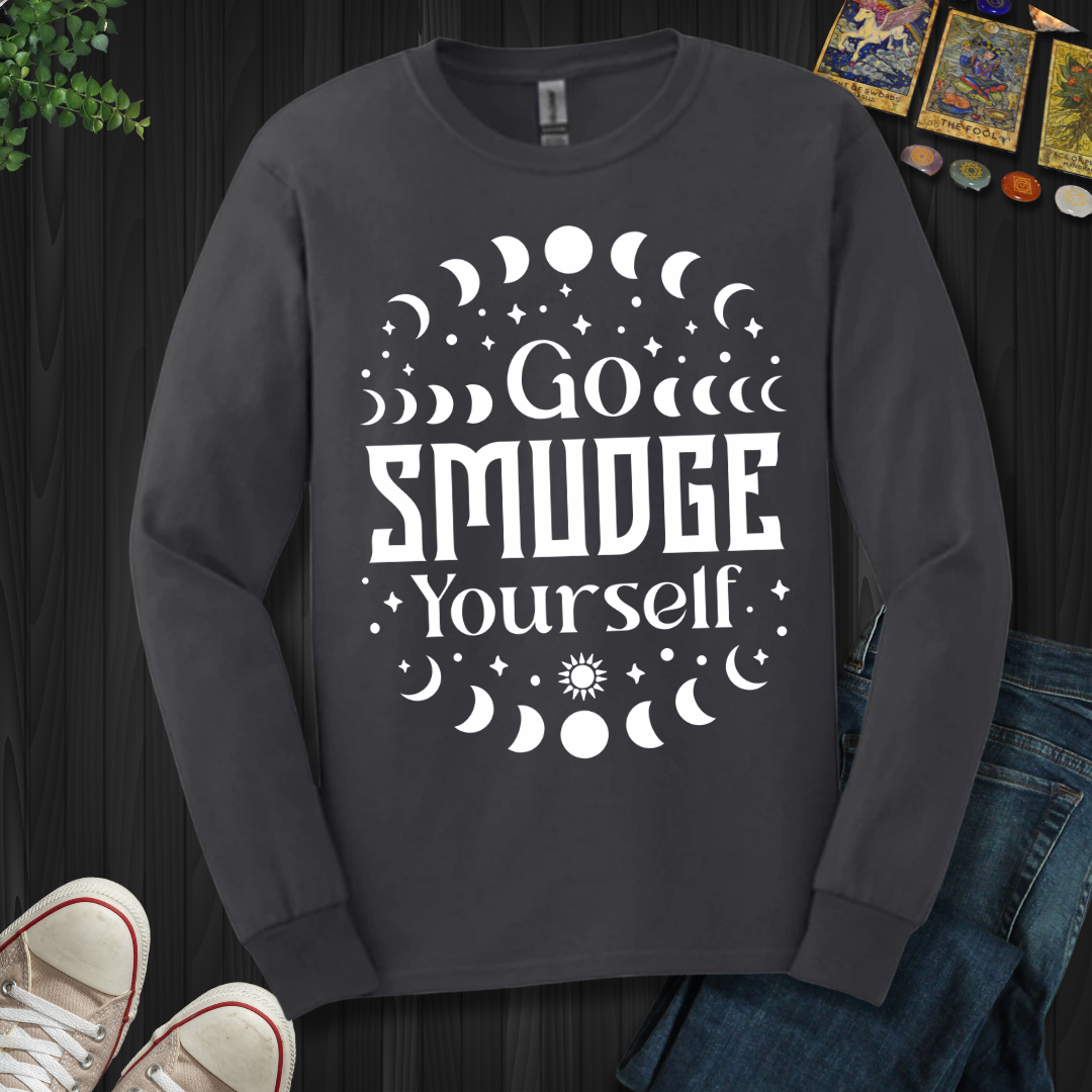 Go Smudge Yourself Long Sleeve Tee
