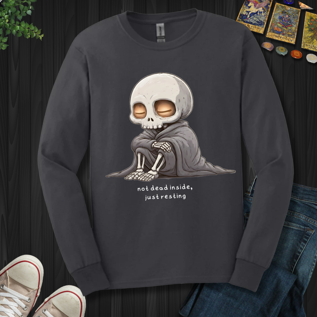 Just Resting  Long Sleeve Tee