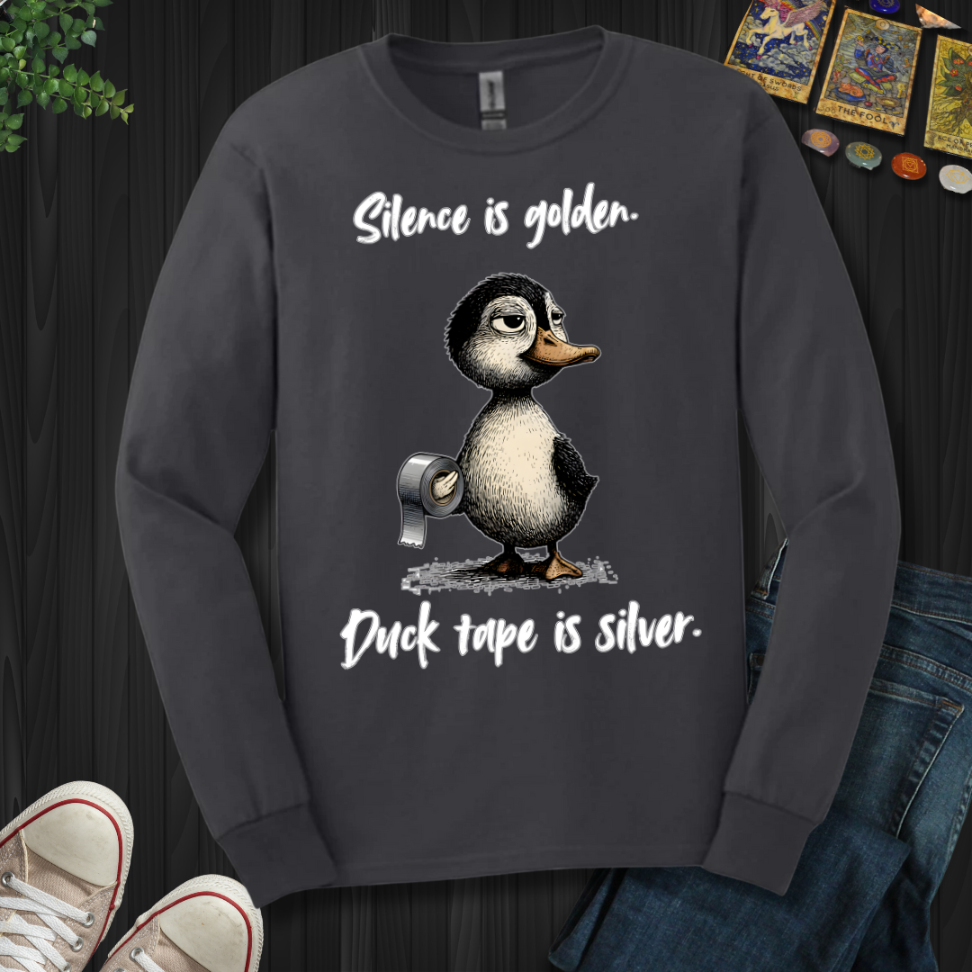 Silence Is Golden Long Sleeve Tee