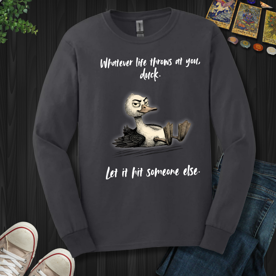 Whatever Life Throws Long Sleeve Tee
