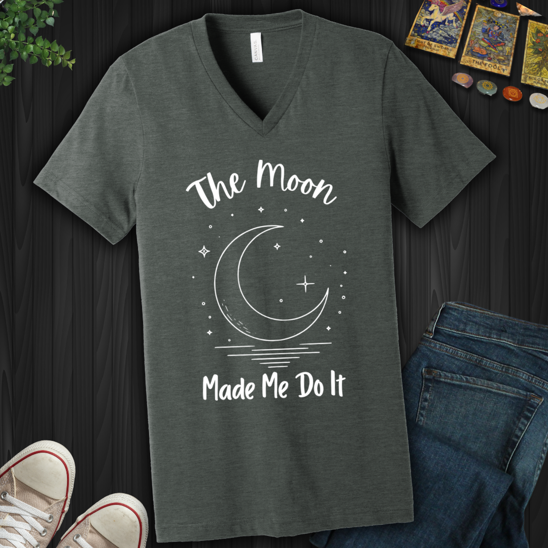 Lunar Excuse  V-Neck Tee