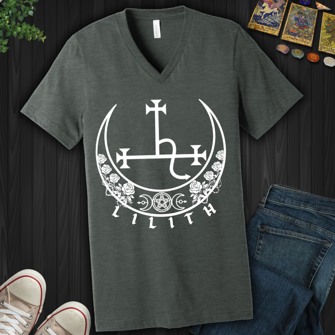 Lilith's Shadow Mark V-Neck Tee