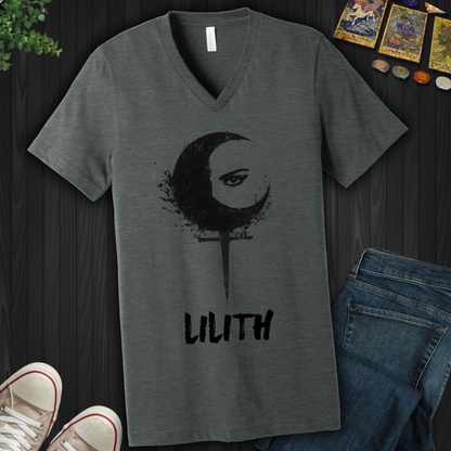 Shadow Of Lilith V-Neck Tee