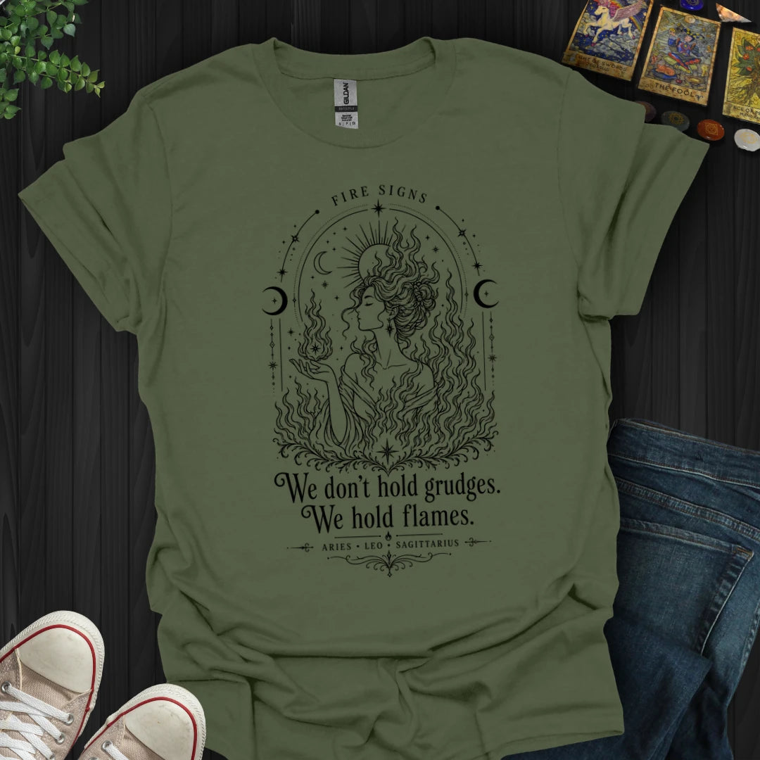 Fire Signs -T-Shirt