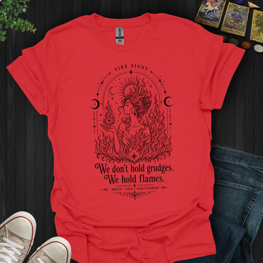 Fire Signs -T-Shirt