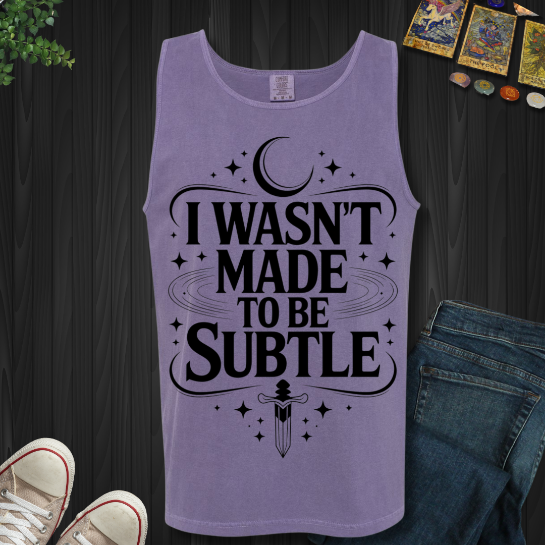 Not Subtle Tank Top