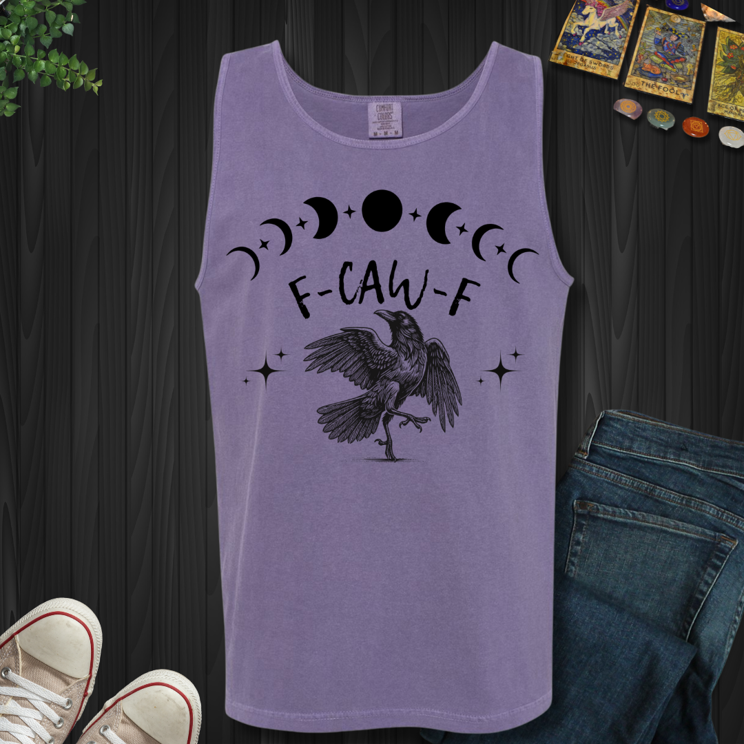 Gothically Yours: Raven in Rebellion Tank Top