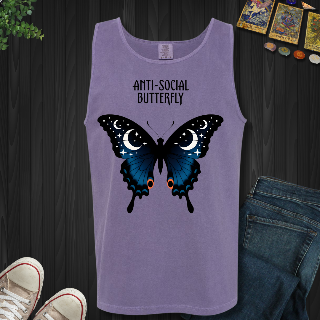 Anti-social Butterfly Tank Top