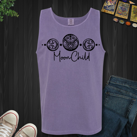 Triple Moon Goddess Tank Top