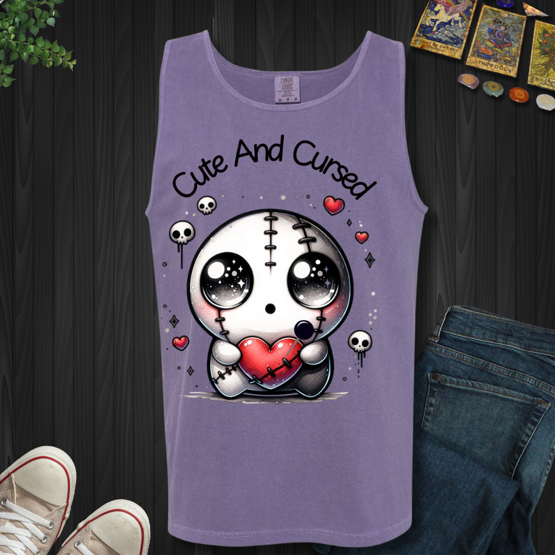 Cute And Cursed Tank Top