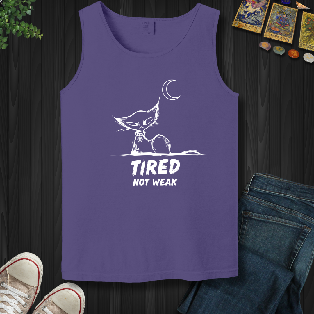 Tired .Not WeakTank Top