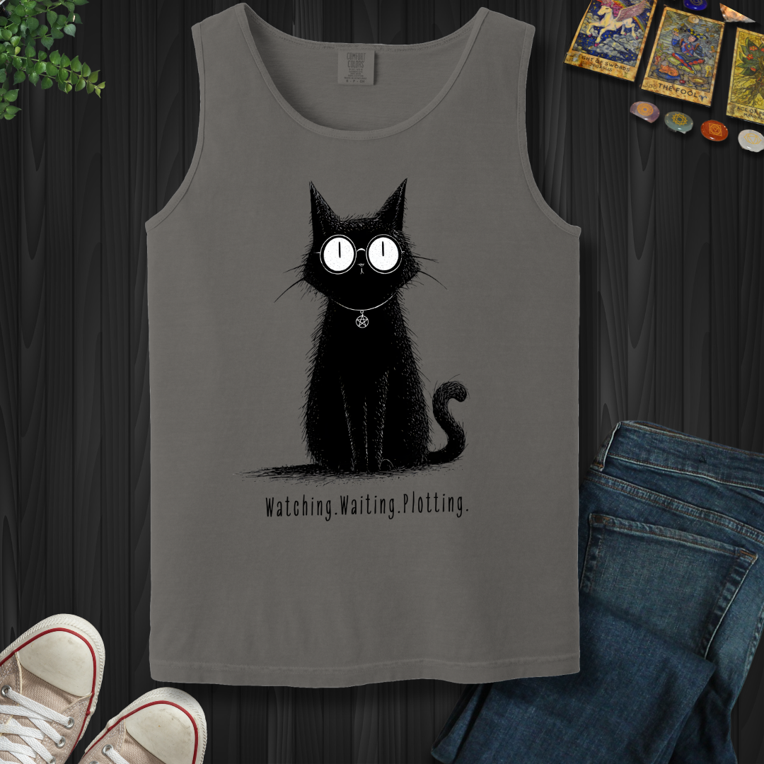 Watching. Waiting. Plotting Tank Top