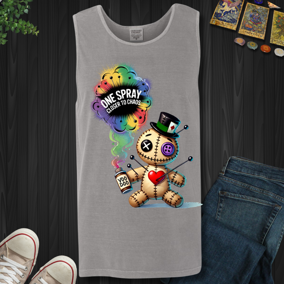 One Spray Closer To Chaos Tank Top