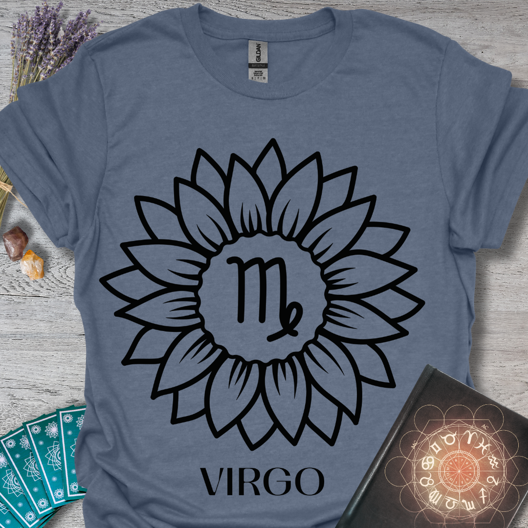 Virgo Sunflower T-Shirt