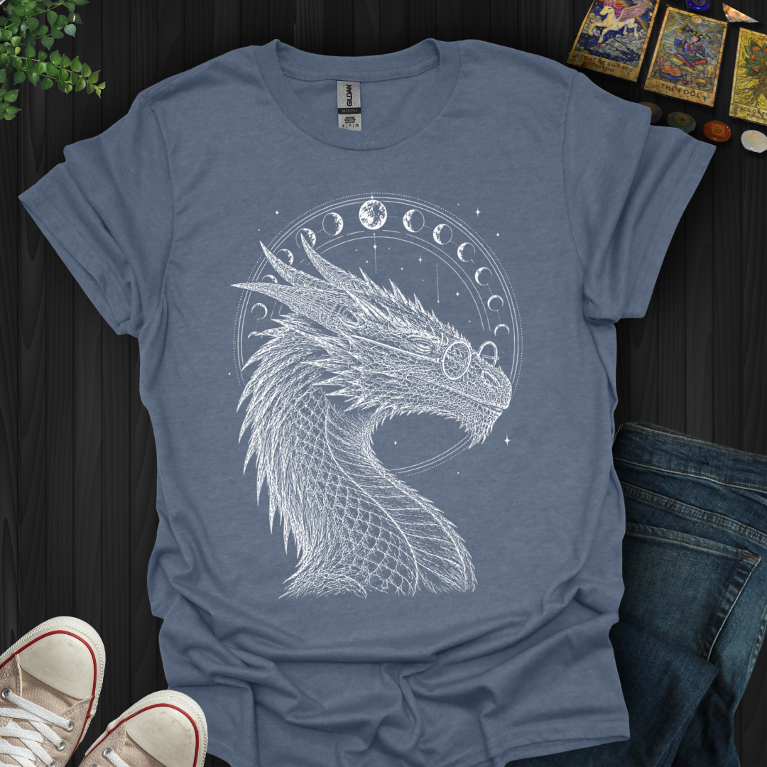 Moon Phase Dragon - T-Shirt