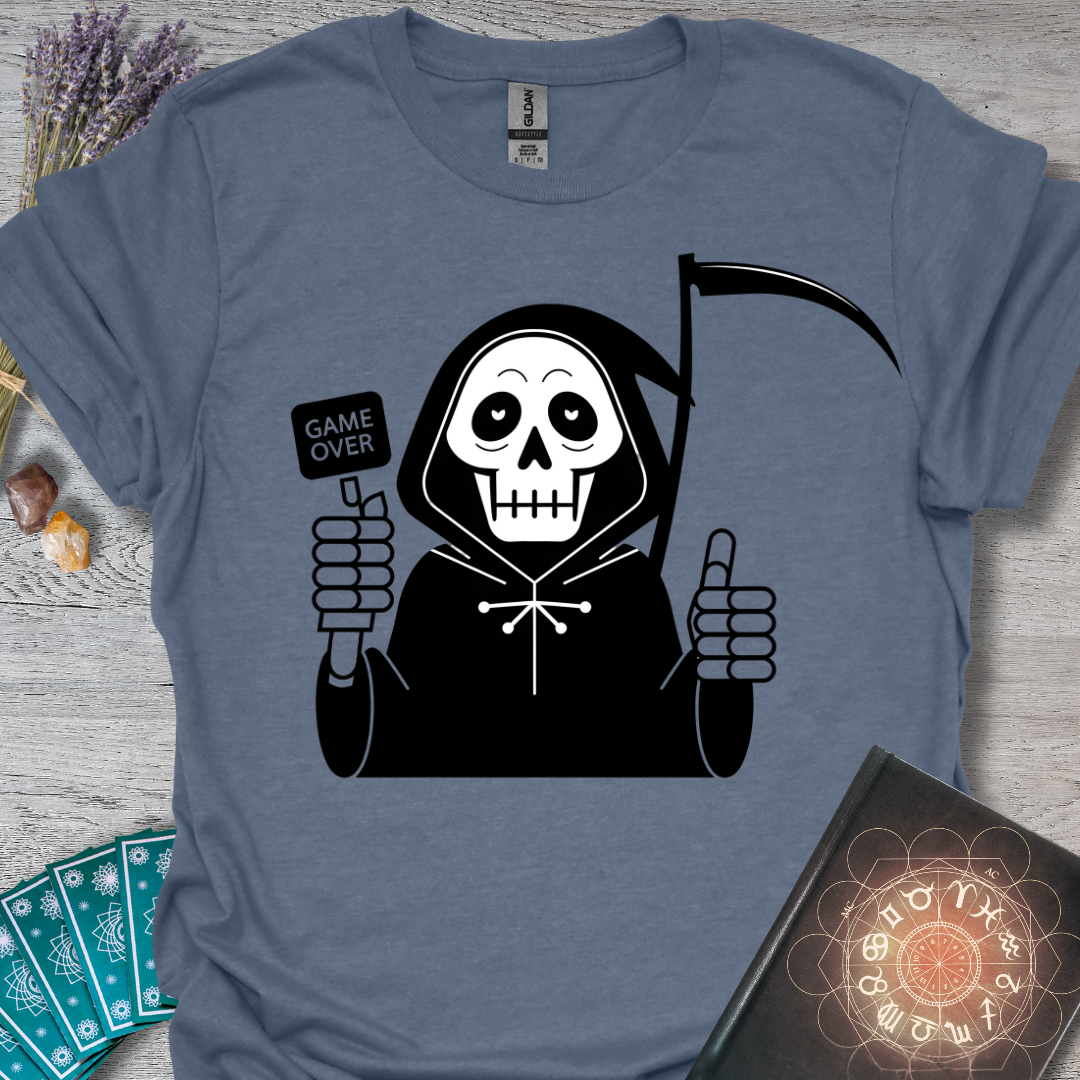 Grim Thumbs Up Game Over T-Shirt