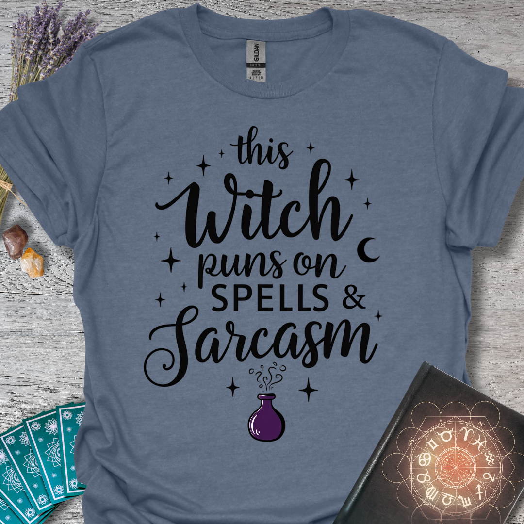 Spells and Sarcasm T-Shirt